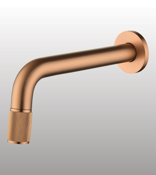 Brass Wall Basin Tap Mouth Operated  – Aquant India